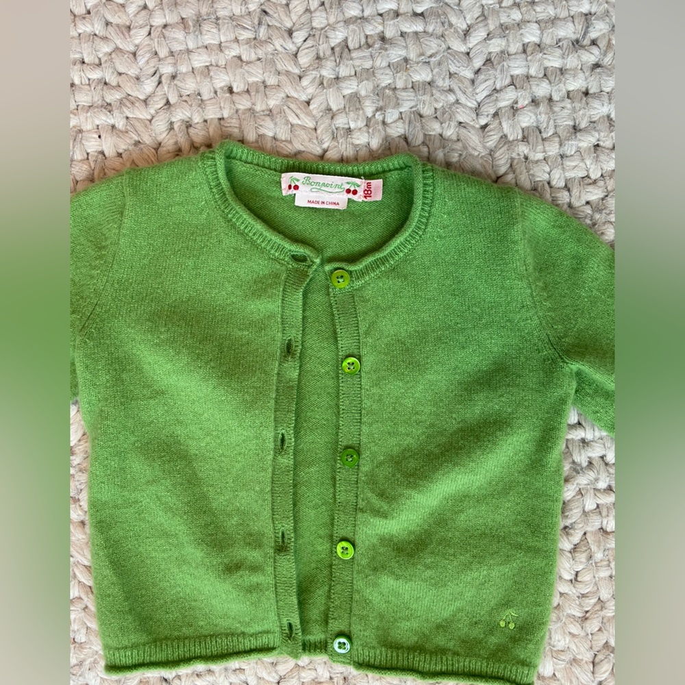 No point 18 months cashmere sweater and boho shirt